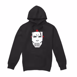 Teenage Mutant Ninja Turtles Mens Casey Jones Hockey Mask Hoodie - XXL, Black