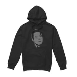Star Trek Mens Data's Data Hoodie - S, Black