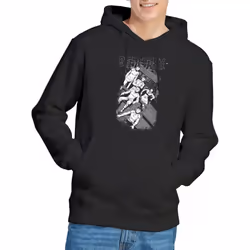 Star Trek Mens Tilted Bridge Retro Hoodie - XL, Black