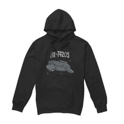Star Trek Mens The Defiant Hoodie - S, Black