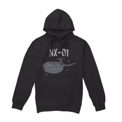Star Trek Mens The OG NX Class Hoodie - XL, Black