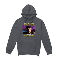 Star Trek Mens Balance of Terror Hoodie - L, Charcoal