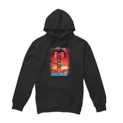 Star Trek Mens The Voyage Home Hoodie - M, Black