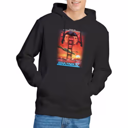Star Trek Mens The Voyage Home Hoodie - M, Black