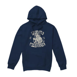 Teenage Mutant Ninja Turtles Mens Ninja Warrior Hoodie - XXL, Navy