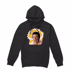 Star Trek Mens Khaaaaaan Hoodie - L, Black