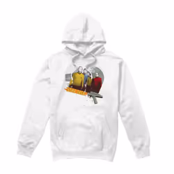 Star Trek Mens Strange New Worlds Hoodie - S, White