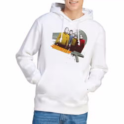 Star Trek Mens Strange New Worlds Hoodie - S, White