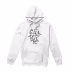 Teenage Mutant Ninja Turtles Mens Shinobis Hoodie - XXL, White