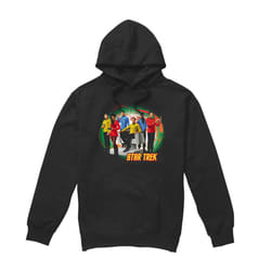 Star Trek Mens Enterprise's Finest Hoodie - S, Black