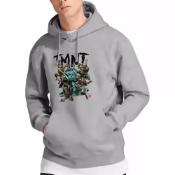 Teenage Mutant Ninja Turtles Mens Feudal Japan Hoodie - S, Sport Heather