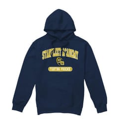 Star Trek Mens Fight Hoodie - L, Navy