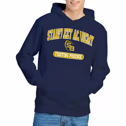 Star Trek Mens Fight Hoodie - L, Navy
