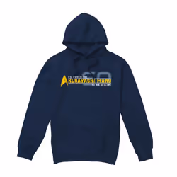 Star Trek Mens I Survived Hoodie - XL, Navy