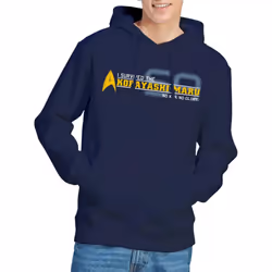 Star Trek Mens I Survived Hoodie - XL, Navy