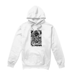 Teenage Mutant Ninja Turtles Mens Take Down Shredder Hoodie - XXL, White
