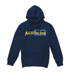 Star Trek Mens I Survived Hoodie - S, Navy