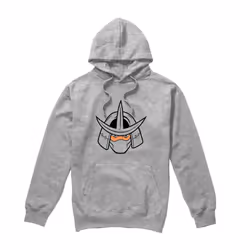 Teenage Mutant Ninja Turtles Mens Angry Shredder Hoodie - S, Sport Heather