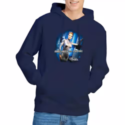 Star Trek Mens Seven of Nine Hoodie - XXL, Navy