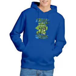 Teenage Mutant Ninja Turtles Mens Trust Me I'm A Ninja Hoodie - S, Royal Blue