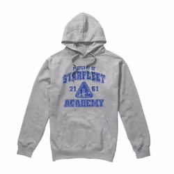 Star Trek Mens Old School Hoodie - XXL, Sport Heather