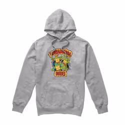 Teenage Mutant Ninja Turtles Mens Cowabunga Dude Hoodie - XL, Sport Heather