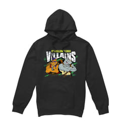 Teenage Mutant Ninja Turtles Mens Chillin Like Villains Hoodie - XXL, Black