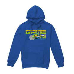 Teenage Mutant Ninja Turtles Mens Game On! Hoodie - XL, Royal Blue