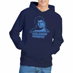 Star Trek Mens Vulcan Mind Hoodie - S, Navy