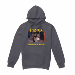 Star Trek Mens Episode 46 Hoodie - XL, Charcoal