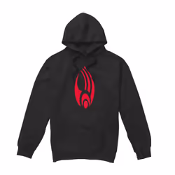 Star Trek Mens Borg Logo Hoodie - S, Black