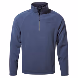 Craghoppers Mens Corey VI Half Zip Fleece Top - 4XL, Blue Navy Marl
