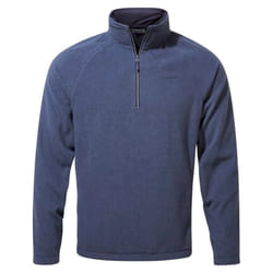 Craghoppers Mens Corey VI Half Zip Fleece Top - 4XL, Blue Navy Marl