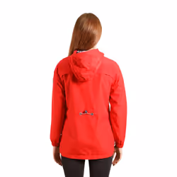 Trespass Womens/Ladies Flourish Waterproof Jacket - L, Red
