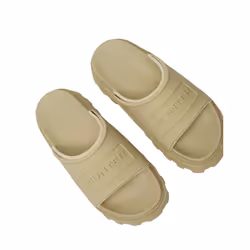 Hunter Unisex Adult Stacked Moulded Footbed Sliders - 6 UK, Gravel