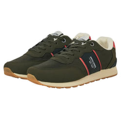 Jack And Jones Mens Spirit Runner Trainers - 8 UK, Olive Night