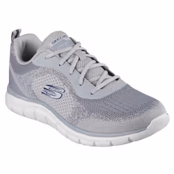 Skechers Mens Track Glendor Trainers - 9 UK, Grey