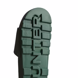 Hunter Womens/Ladies Core Embossed Sliders - 11 UK, Hunter Green