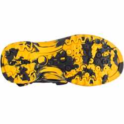 Geox Boys Borealis Sandals - 3 UK, Black/Yellow