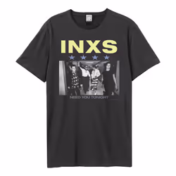 Amplified Unisex Adult Need You Tonight INXS T-Shirt - XXL, Charcoal