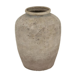 Hill Interiors Deruta Mottled Vase - 50cm x 33cm x 33cm, Grey