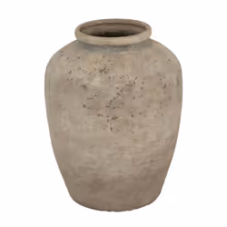 Hill Interiors Deruta Mottled Vase - 40cm x 30cm x 30cm, Grey