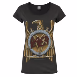 Amplified Womens/Ladies Eagle Slayer Logo T-Shirt