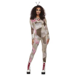 Smiffys Womens/Ladies Voodoo Doll Costume Set