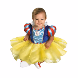 Disney Baby Girls Snow White Classic Costume - 12-18 Months, Blue/Red/Gold Yellow