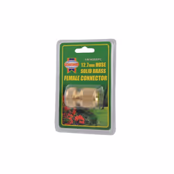 Faithfull Brass Female Hose Connector 12.5mm (1/2in)