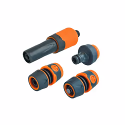 Faithfull Plastic Hose Fittings Starter Kit 1/2in