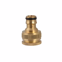 Faithfull Brass Dual Tap Connector 12.5-19mm (1/2 - 3/4in)