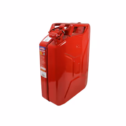 Faithfull Steel Jerry Can - 470 x 345 x 168mm, Red