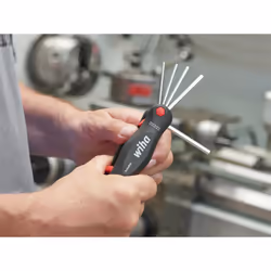 Wiha Pocketstar Hex Key Set, 7 Piece (1.5-6mm)